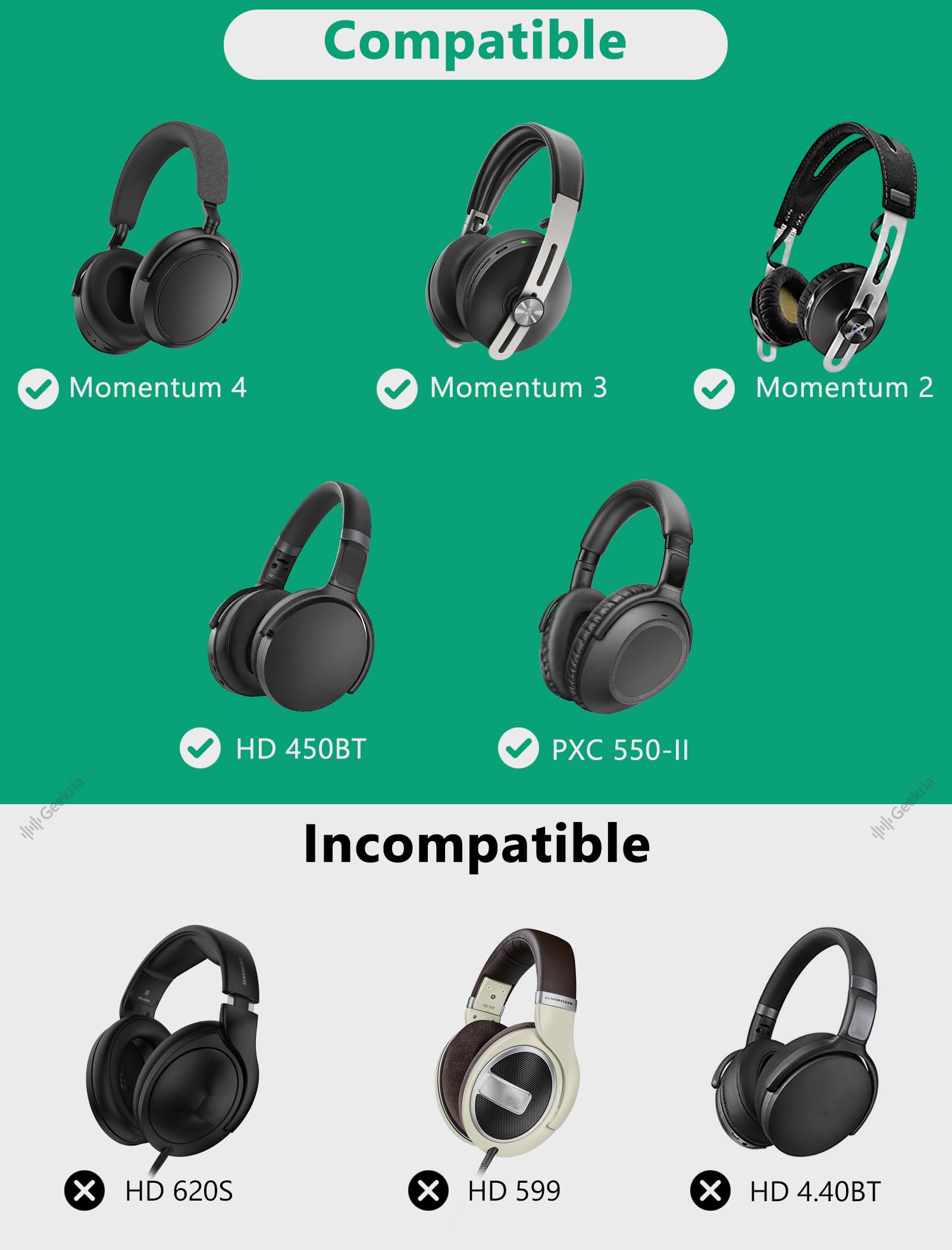 Amazon.com: GEEKRIA Audio Cable Compatible with Sennheiser